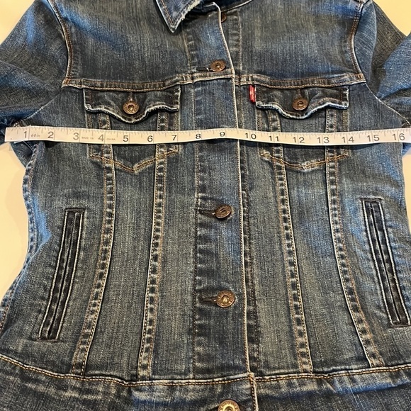 Levi’s Denim Trucker Jacket Size S - Picture 7 of 16